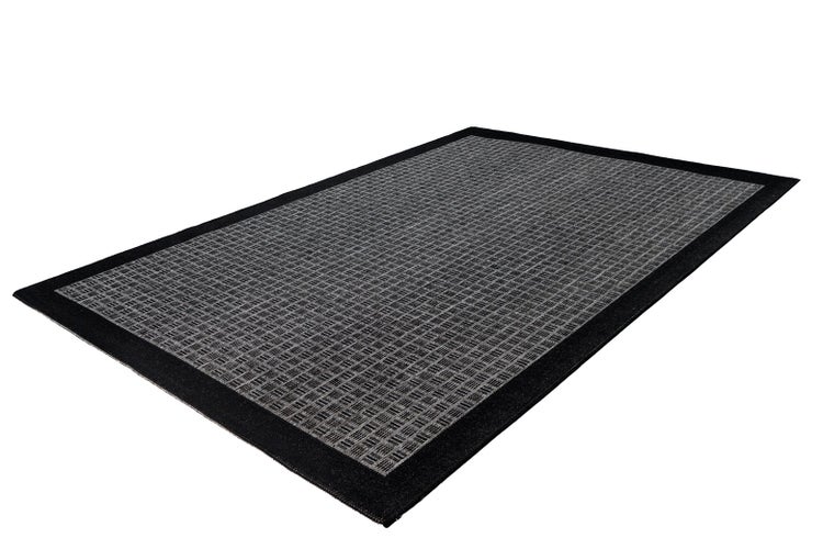 Flachflor Teppich Lucretia Silber Modern 80 x 150 cm