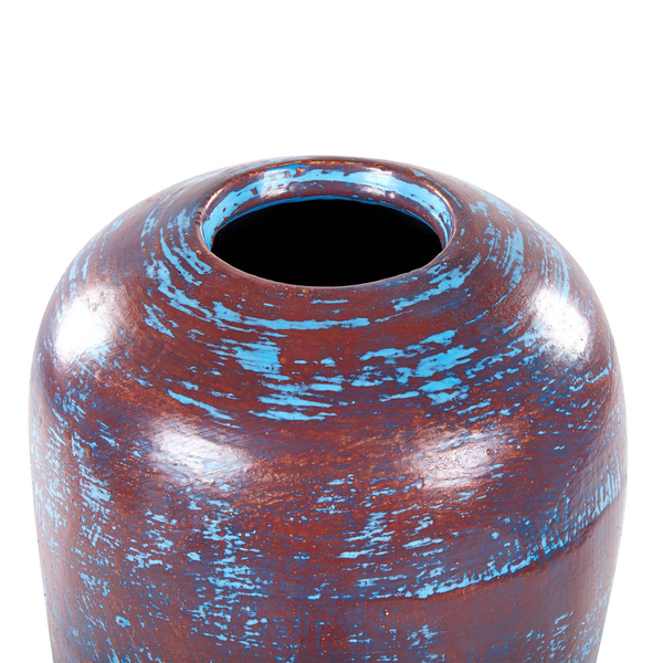 Dekovase DOJRAN Keramik 59 cm Braun