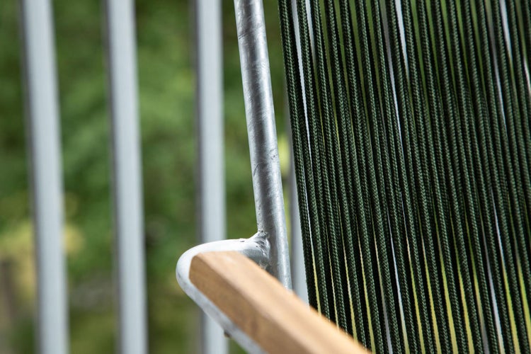 Bois Gartenstuhl stapelbar grün. 2er Set