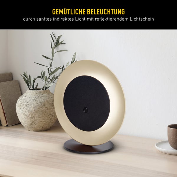 Tischleuchte mit runder Form für indirekte Beleuchtung
