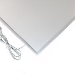 Infrarotpanel Quality Heating HH weiß 63x63cm 450W Aluminium inkl. Isolierung IP52 Deckenmontage Überhitzungsschutz 5 Jahre Garantie