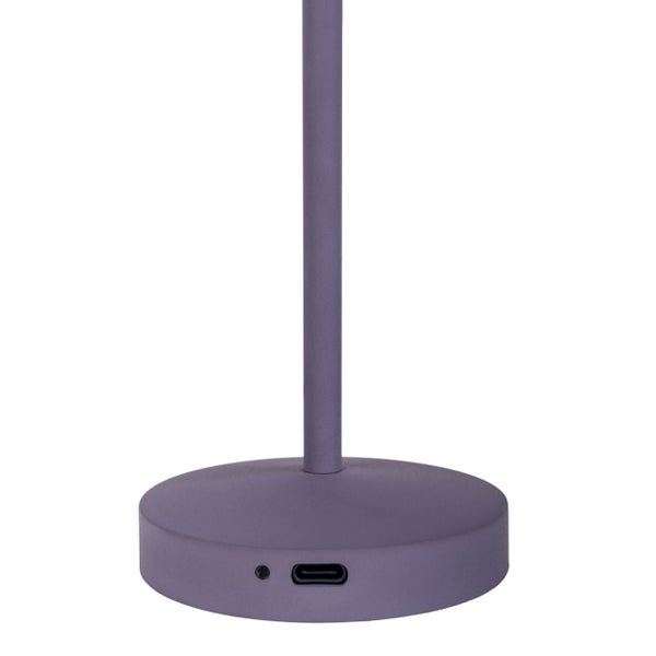 Detailansicht des Sockels einer Tischleuchte