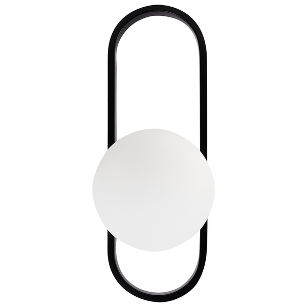 Wandlampe VARDI Metall Schwarz