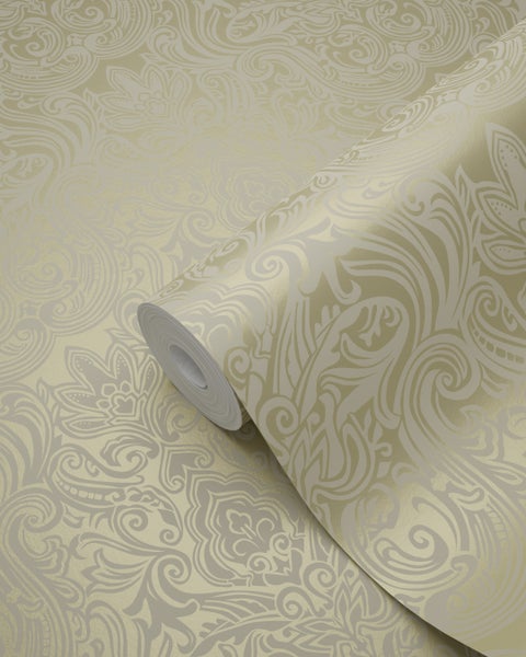 Origin Wallcoverings Tapete Ornamente Gold - 53 cm x 10.05 m - 346532
