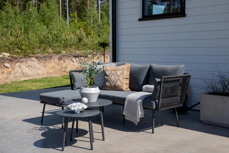 Stringa Gartenset 3 Teile schwarz, grau. 1 X 1 X 1 cm
