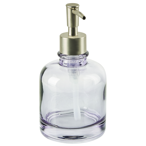 Badaccessoires Set 4-teilig TELMA Glas Violett
