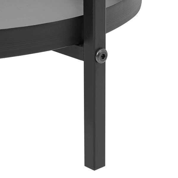 Pflanzenständer TAMARIX Metall 35 cm Schwarz
