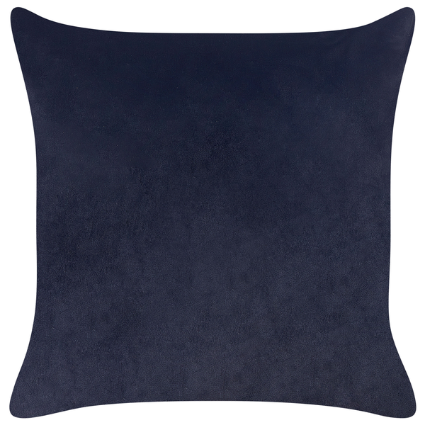 Dekokissen 2er Set MARULA Samtstoff 45 x 45 cm Schwarz Tiermuster