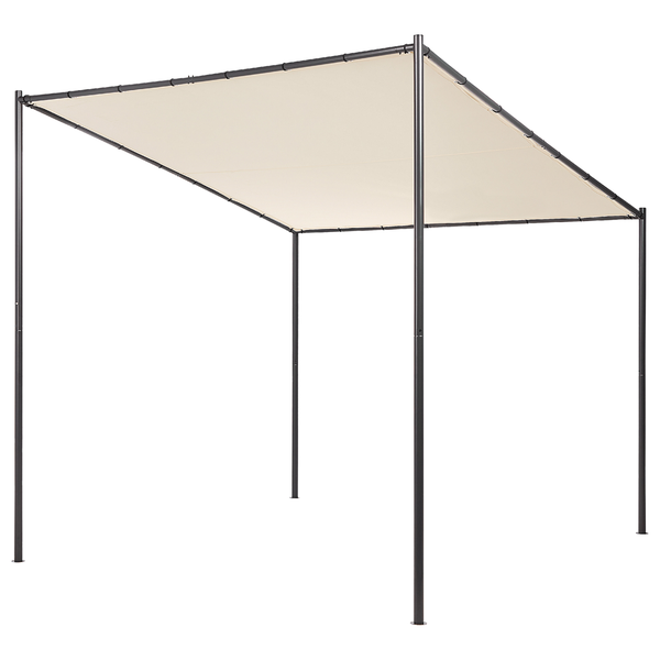 Pavillon VIMINO Metall 282 cm 294 cm Beige
