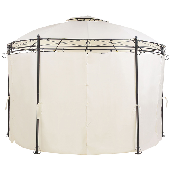 Pavillon SAFARA Metall 368 cm 368 cm Beige