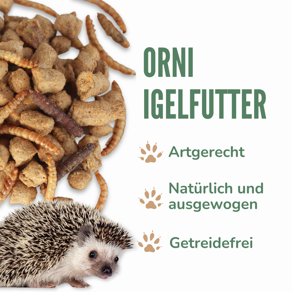 Orni Igelfutter 5kg – Getreidefrei