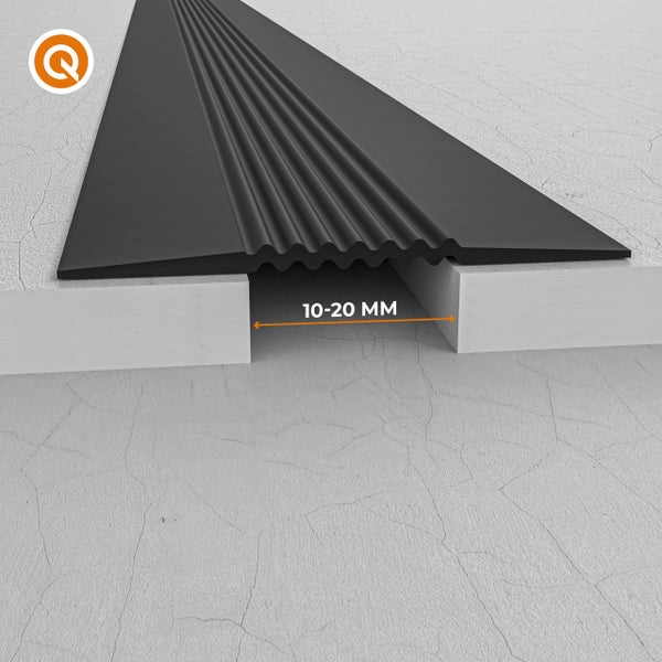 Dehnungsfugenprofil für 10 bis 20 Millimeter breite Fugen