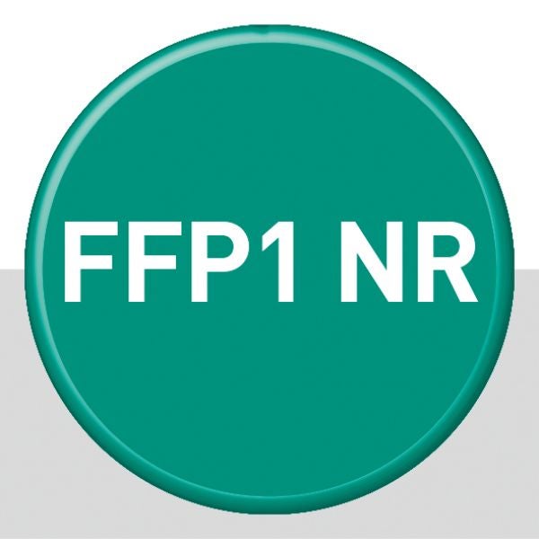 Triuso Atemmaske FFP1 ohne Ventil gegen Feinstaub - Pack a 10 Stück