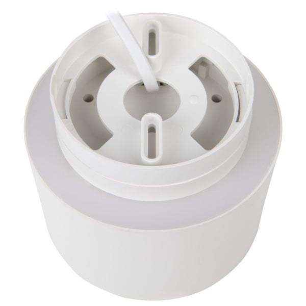 Deckenleuchte aus Kunststoff, Innenseite