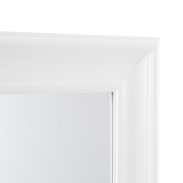 Wandspiegel LUNEL 60 cm 90 cm Weiß