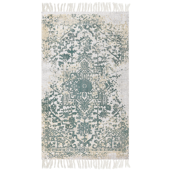 Teppich BOYALI Hellbeige 80 x 150 cm Viskose