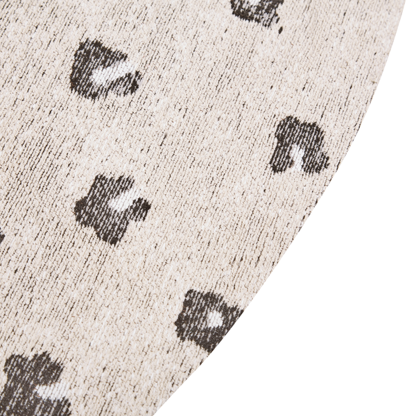 Teppich AFIS Beige ø 140 cm Baumwolle