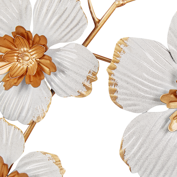 Dekorative Metallblumen für die Wandmontage