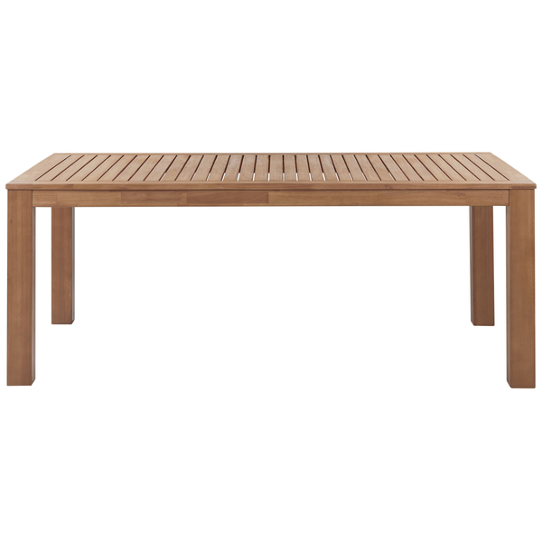 Gartentisch MONSANO 190 cm 105 cm Eukalyptusholz Braun