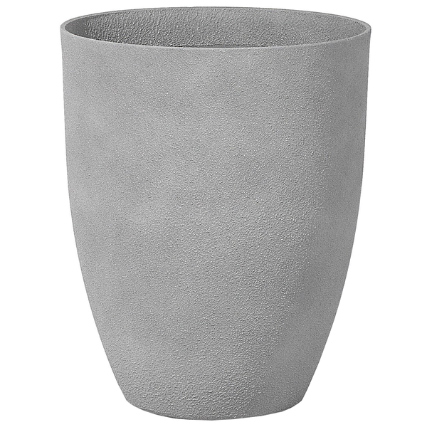 Set mit 2 Blumentöpfen CROTON 43 cm Grau