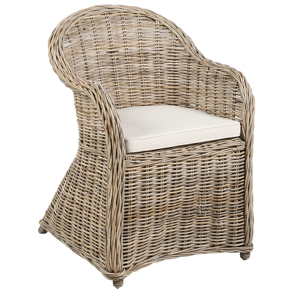 Gartensessel SUSUA II Rattan Naturfarben