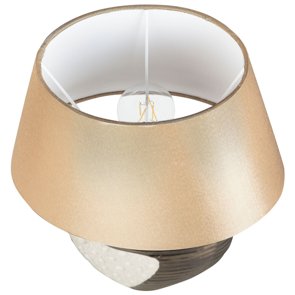 Tischleuchte ESLA Porzellan Beige