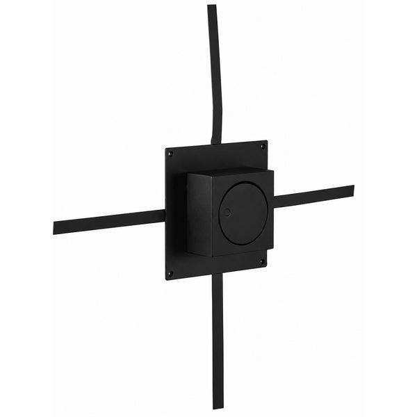 Unterputz Drehdimmer für die Wandmontage mit quadratischer Blende