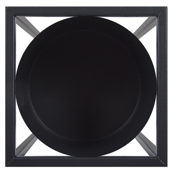 Blumentopf mit Beinen IDRA Metall 15 cm Schwarz