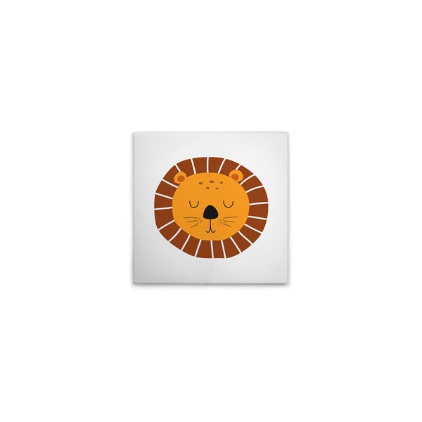 Leinwandbild mit Löwenmotiv