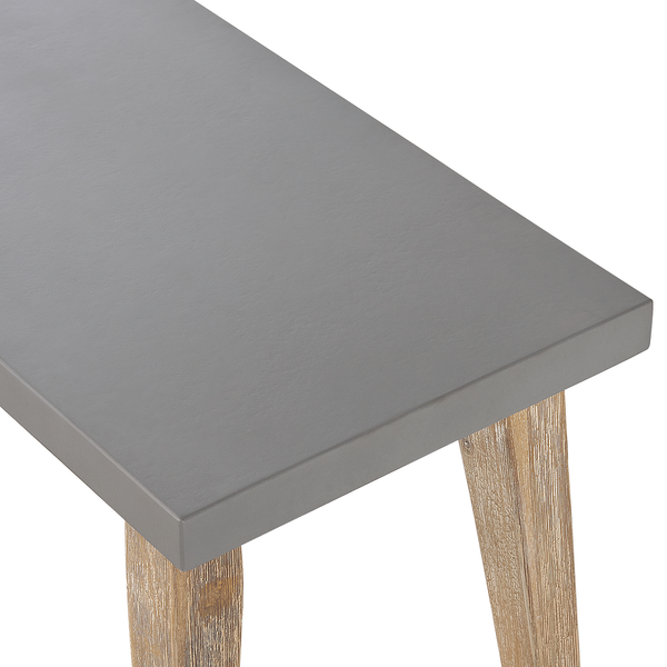 Gartenbank ORIA 160 cm Beton Grau