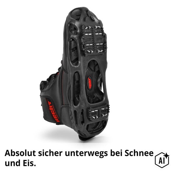Hecht Schuhspikes für Stiefel als Rutschschutz bei Schnee und Eis
