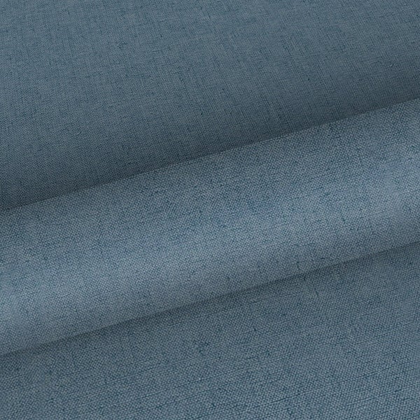 Sanders und Sanders Tapete Leinen-Optik Graublau - 53 cm x 10 m - 640038