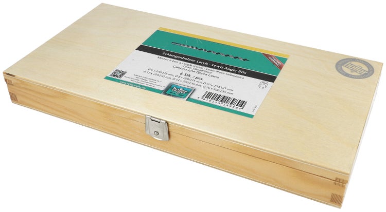 Heller Schlangenbohrer Classic Set Ø 6/8/10/12/14/16 x 235 mm - 1 Set