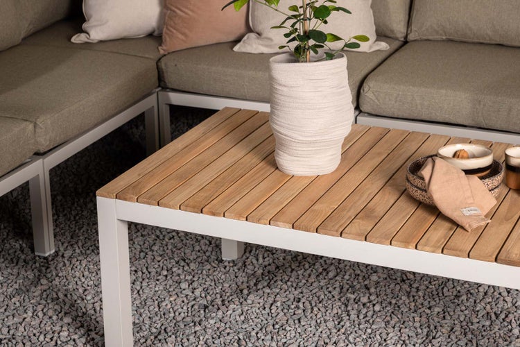 Copacabana Lounge-Set 2 Teile beige. 70 X 120 X 45 cm