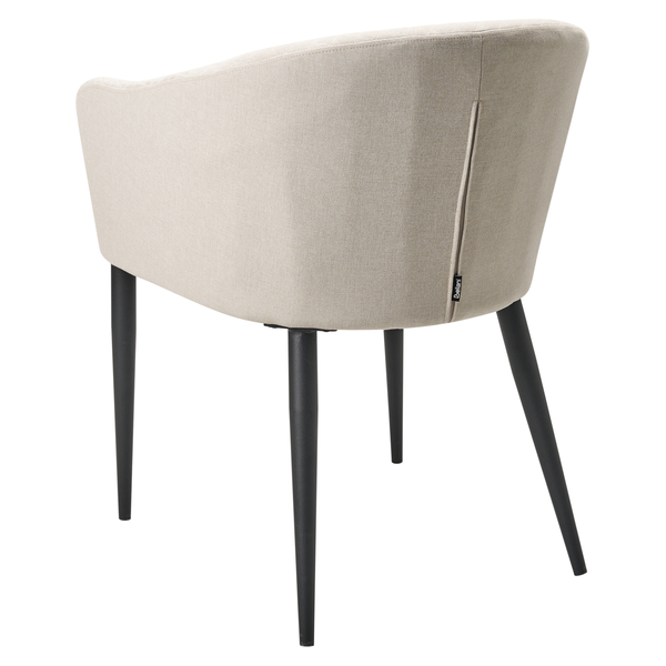 Gartenstuhl 2er Set TULUNI Stoff Beige