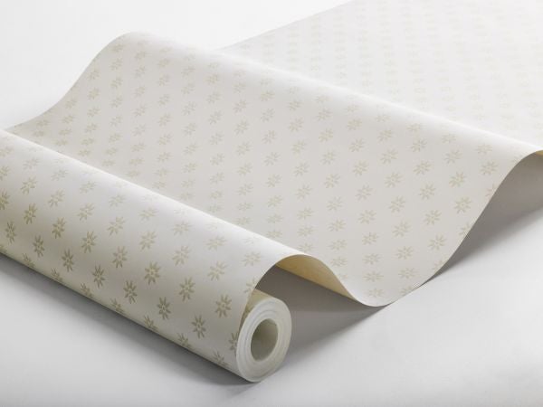 Borastapeter Tapete Blumenmuster Beige - 53 cm x 10.05 m - 662560
