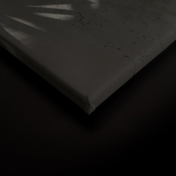 Wandbild auf Leinwand mit Betonoptik