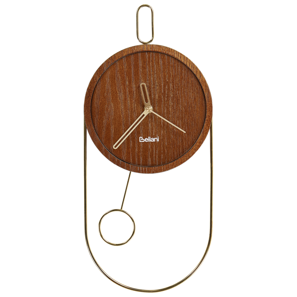 Wanduhr SIERRE 20 cm Dunkelbraun