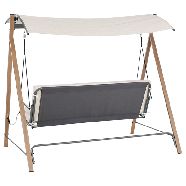 Hollywoodschaukel BONAGIA Metall Beige