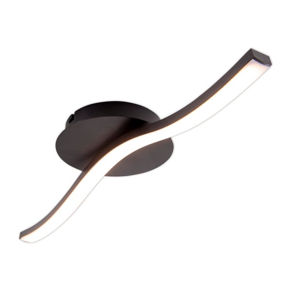 LED Deckenleuchte mit geschwungenem Design