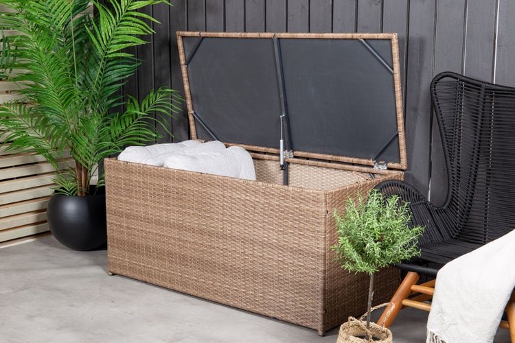 London Kissenbox Natur. 130 X 60 X 61 cm