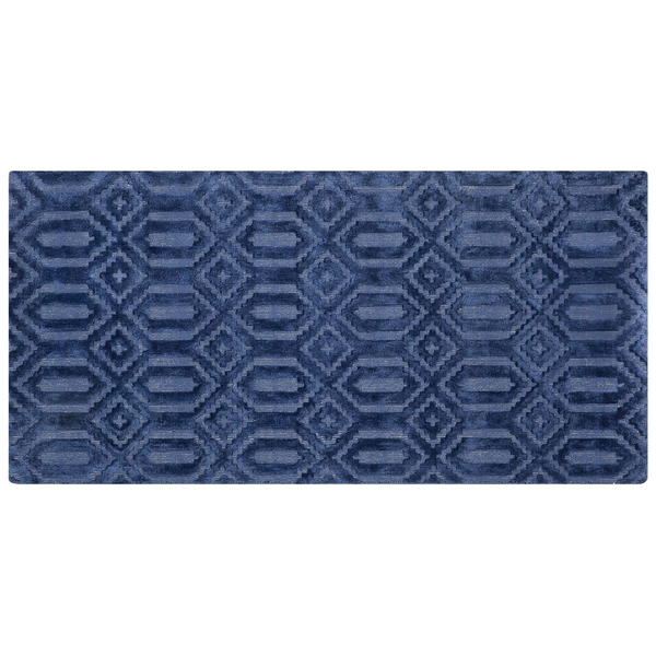 Teppich ADATEPE Marineblau 80 x 150 cm Viskose
