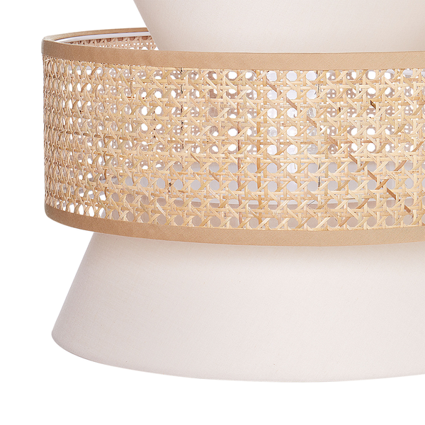 Hängeleuchte LUYANO Rattan Beige