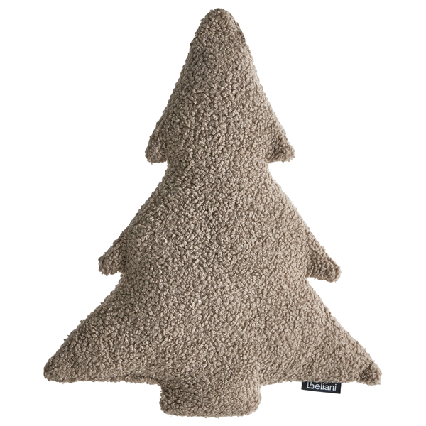 Dekokissen in Form eines Weihnachtsbaums mit Beliani Logo