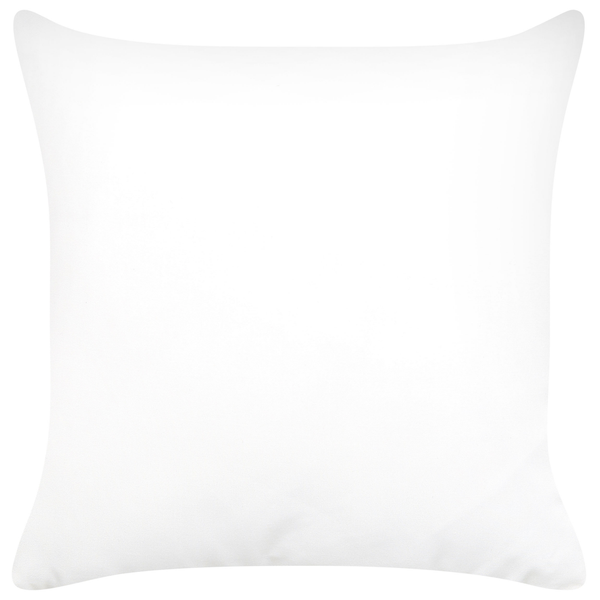 Dekokissen 2er Set CITRUS 45 x 45 cm Schwarz Pflanzenmuster