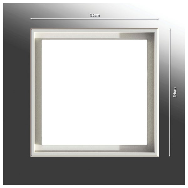 Quadratischer Bilderrahmen, 34 cm