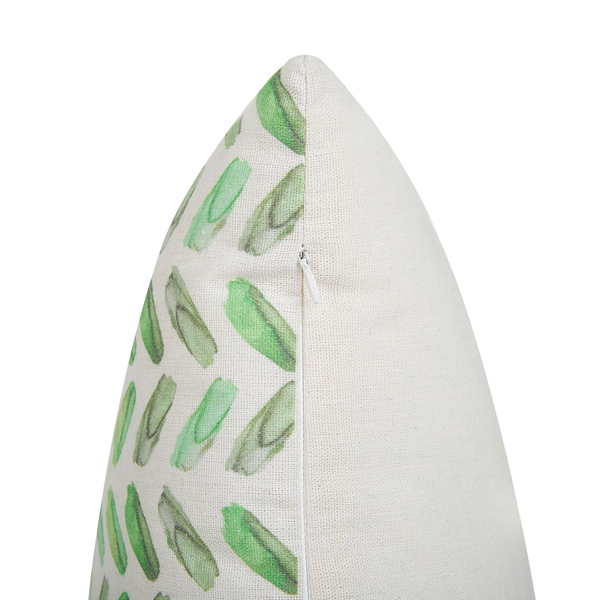 Dekokissen 2er Set PRUNUS 45 x 45 cm Grün Abstraktes Muster