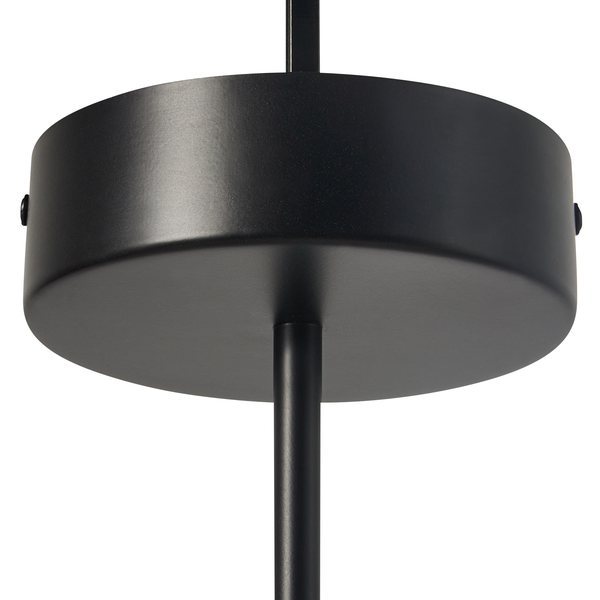 LED Hängeleuchte AFRAM Metall Schwarz