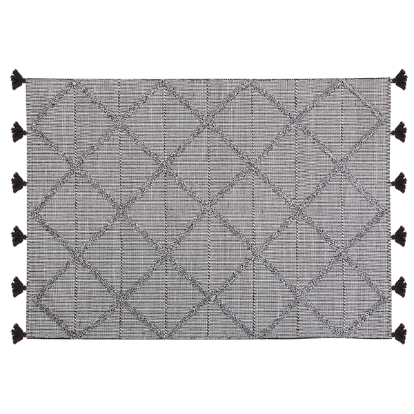 Teppich TUZLA Braun 140 x 200 cm Baumwolle