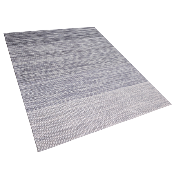 Teppich KAPAKLI Grau 160 x 230 cm Wolle